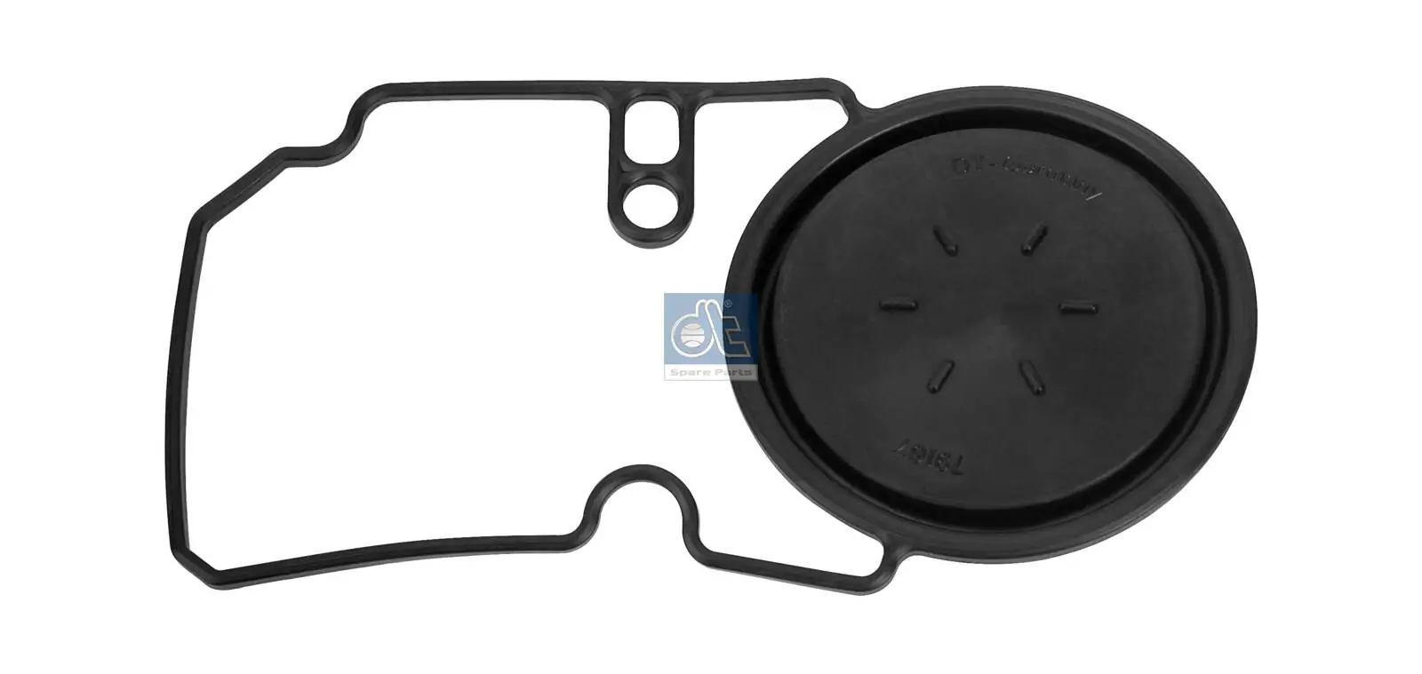 Membrane, crankcase ventilation
